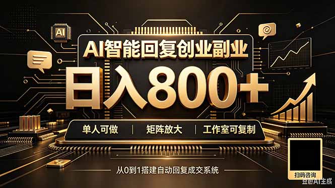 全自动AI挂机创业|个人副业→工作室全链路扶持-橙心云网创