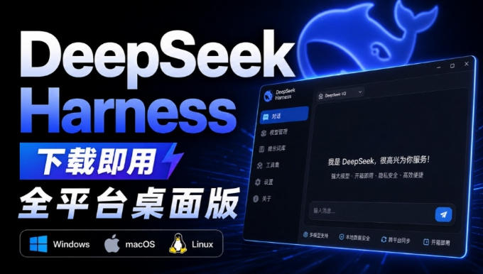 Github上近20万Stars,Harness现在可以双击运行使用了,Harness全平台桌面版-橙心云网创