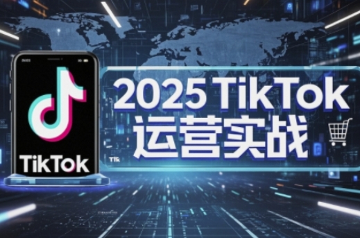 2025TikTok电商运营,掌握TikTok店铺运营核心技巧,实现低成本高转化-橙心云网创