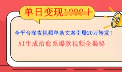 全平台深夜文案新风口:DeepSeek生成百万播放量金句,治愈系内容涨粉速度快4倍-橙心云网创