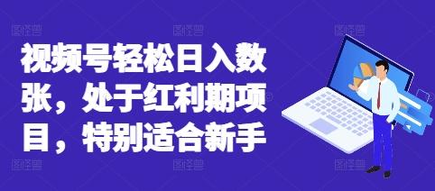 视频号轻松日入数张,处于红利期项目,特别适合新手-橙心云网创